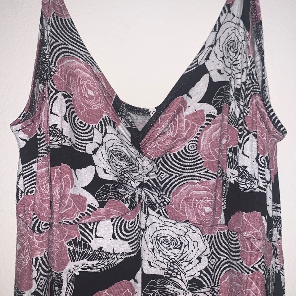Jayli Hippie Clothing Rose & Butterfly Maxi Dress SZ S - Picture 3 of 6